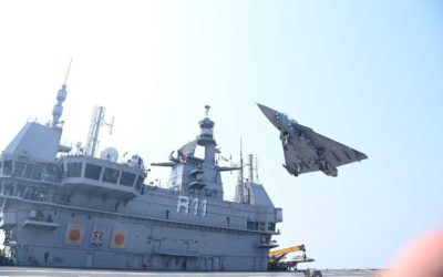 First Fighters Land Aboard India’s New Aircraft Carrier INS Vikrant